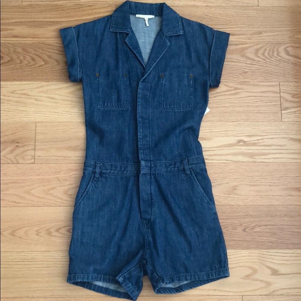 Maje denim romper